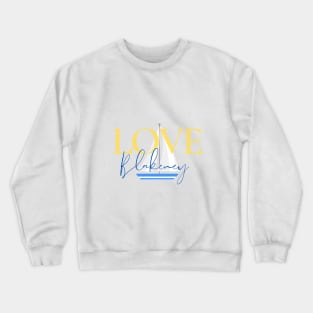 Love Blakeney, Sailboat Crewneck Sweatshirt